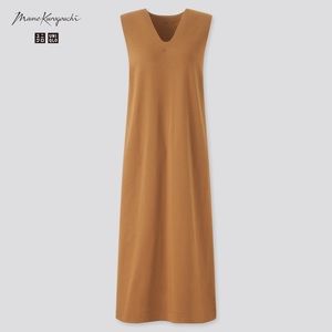 Uniqlo Mame Kurogouchi bra dress brown in M